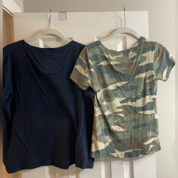 Pack of two MOTHER linen/cotton graphic tshirts XS - Picture 13 of 13